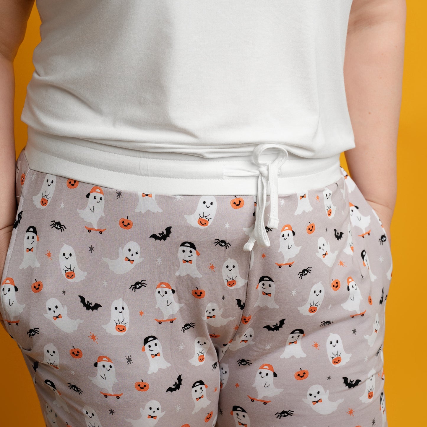 Spooky & Sweet Gray Women's Pajama Pants