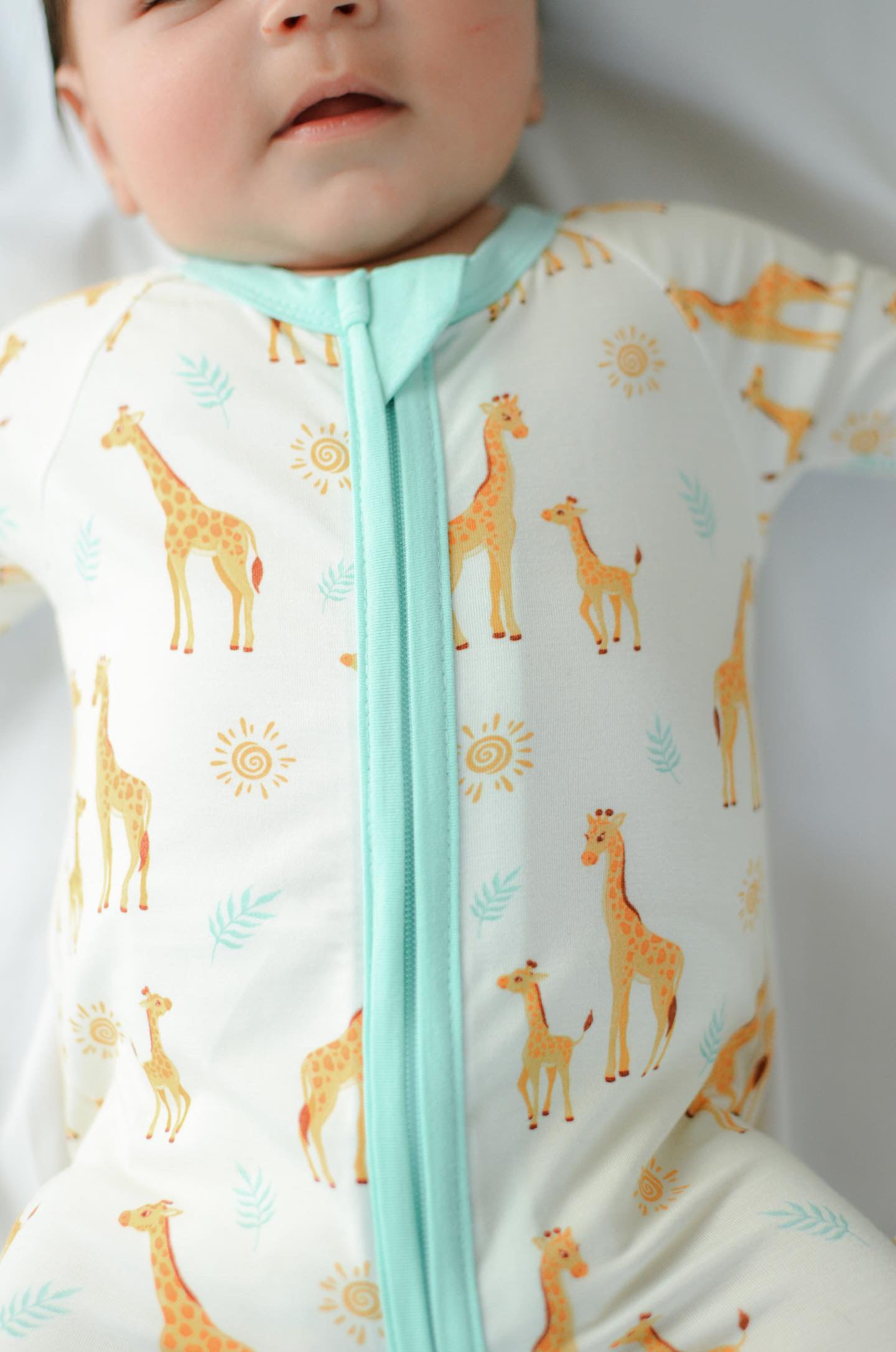 Giraffe Zip Romper