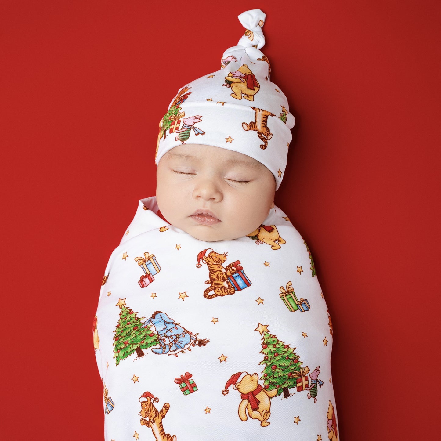 Beary Merry Christmas Swaddle & Hat Set