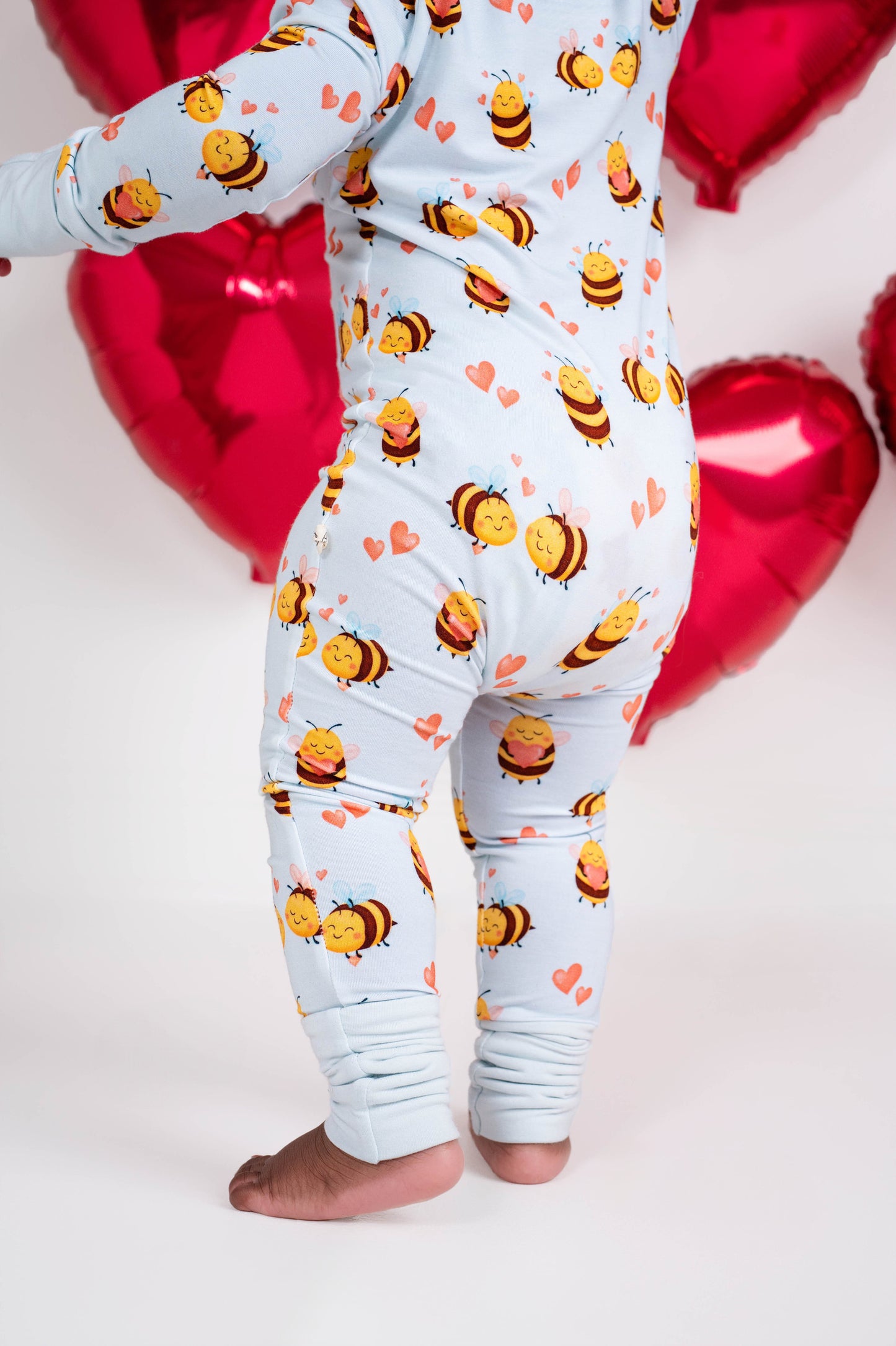 Bee Mine Zip Romper