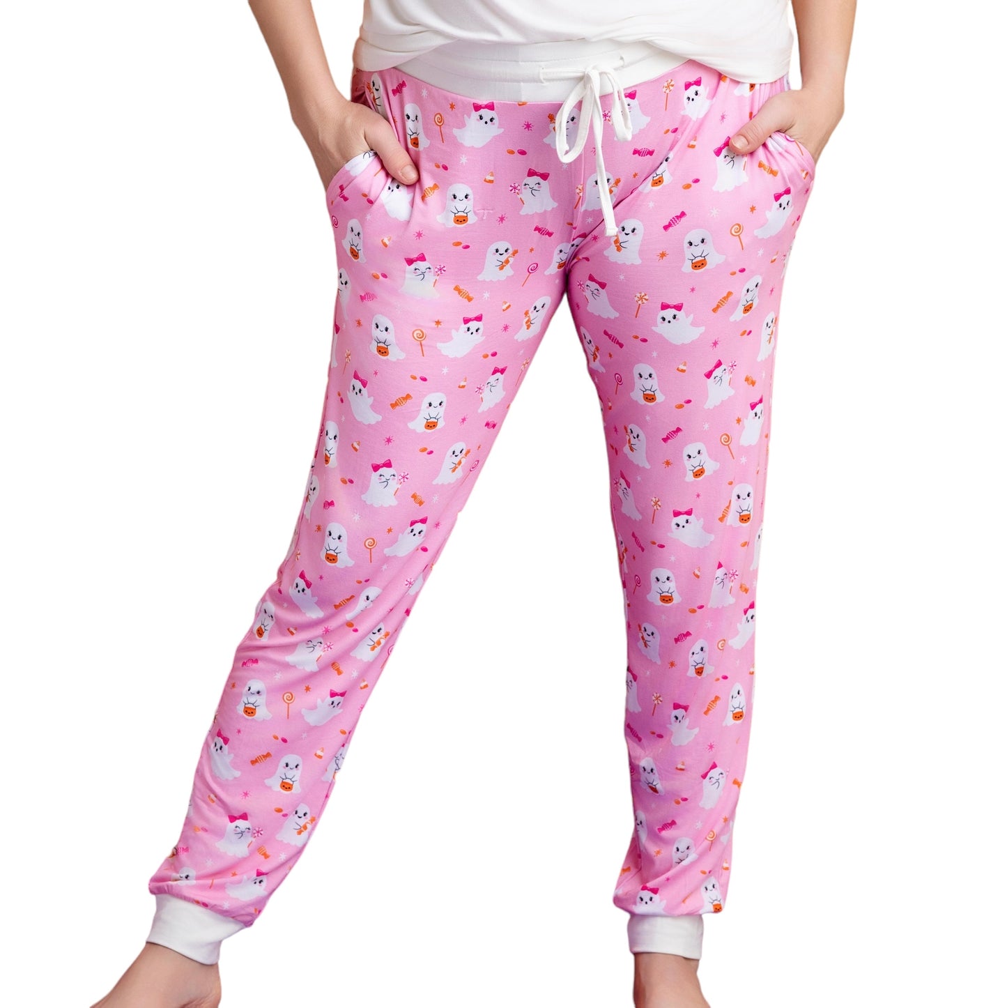 Spooky & Sweet Pink Women's Pajama Pants