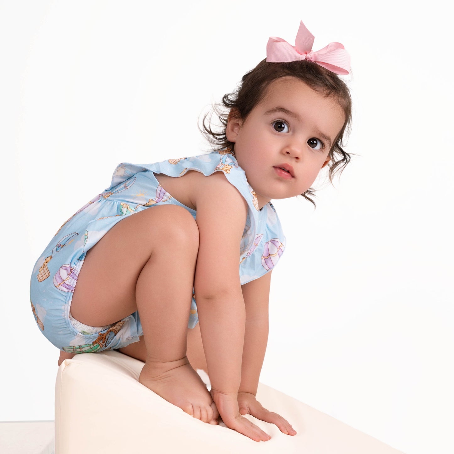 Bear In The Air Bubble Romper