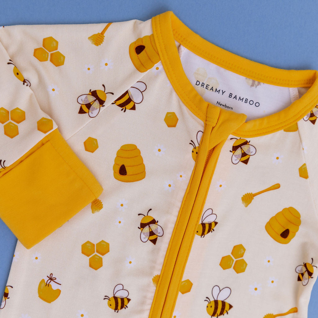 Bee Zip Romper