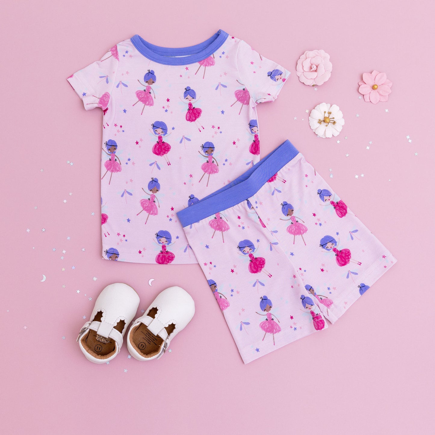 Fairy Two-Piece Short Sleeve & Shorts Set