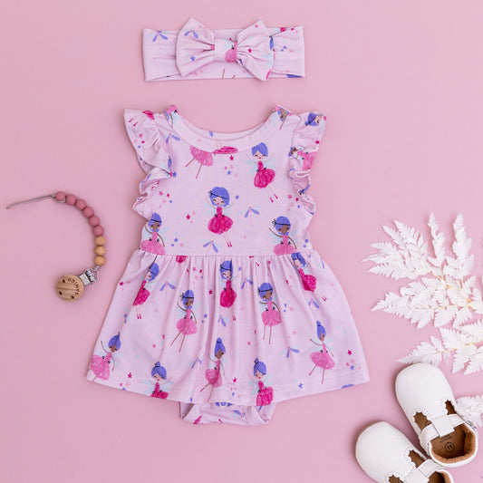 Fairy Twirl Dress with bodysuit