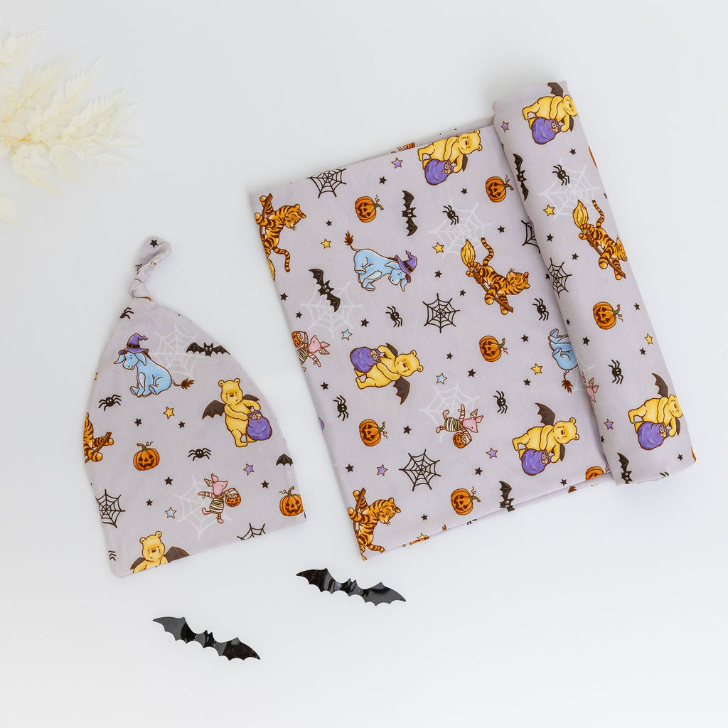 Boo To You Swaddle & Hat Set