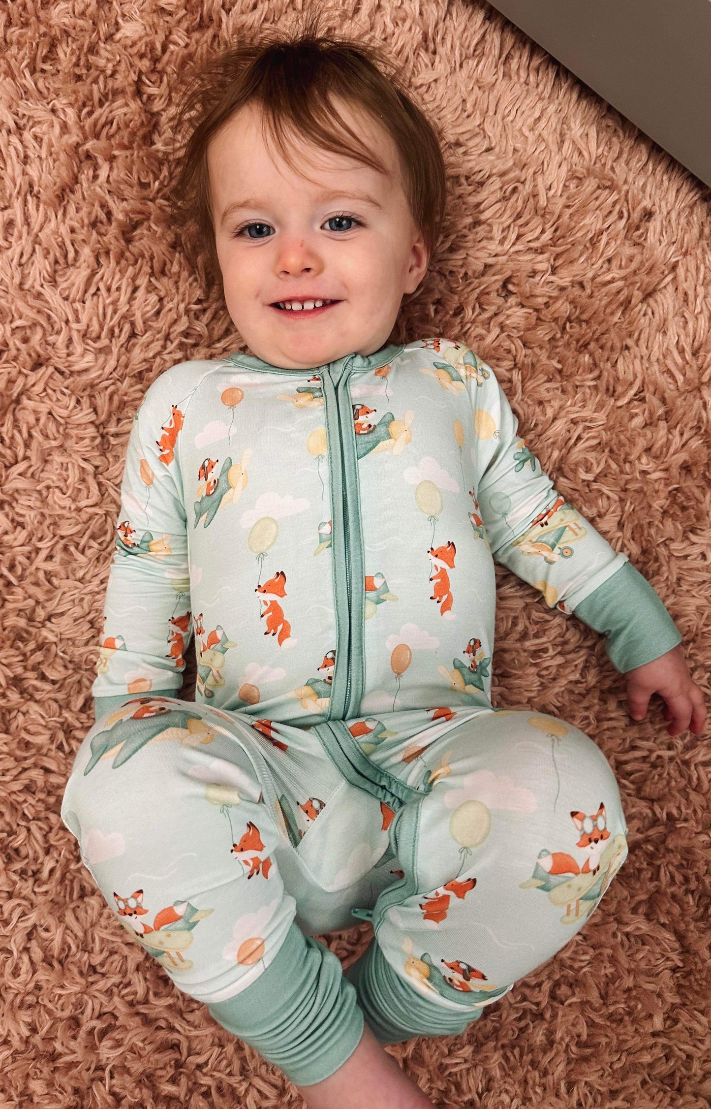 Fox Zip Romper