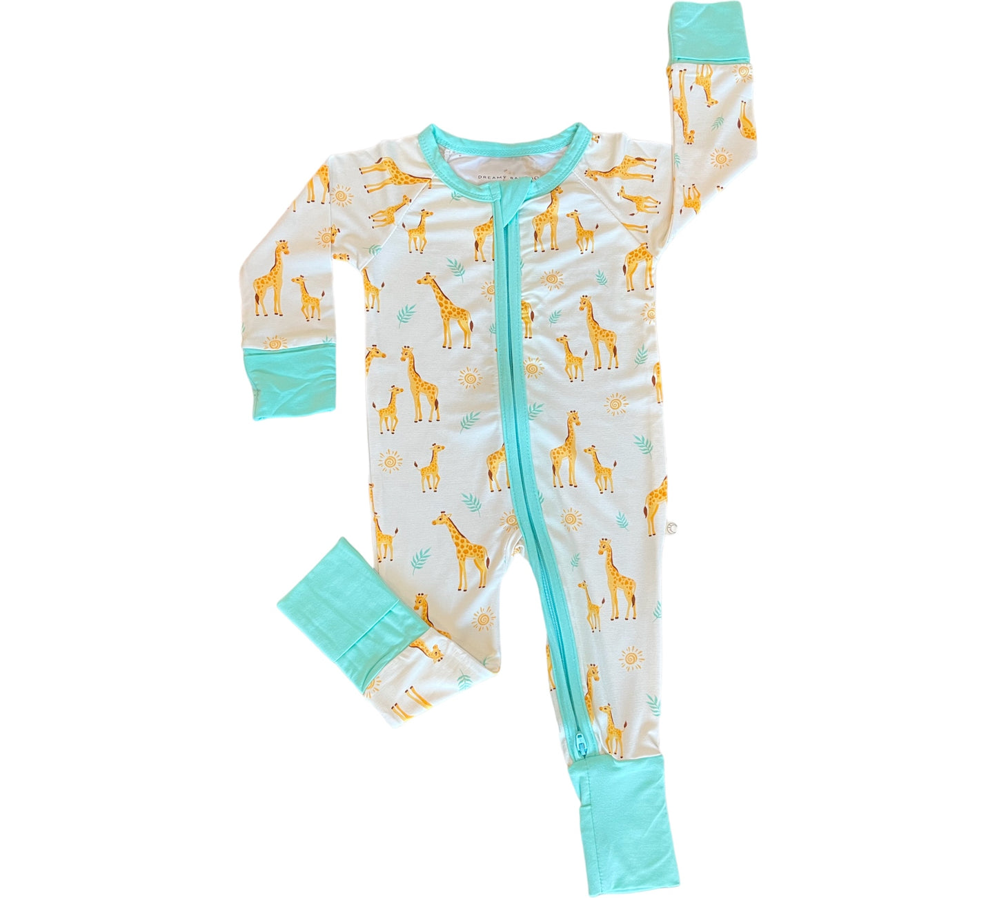 Giraffe Zip Romper