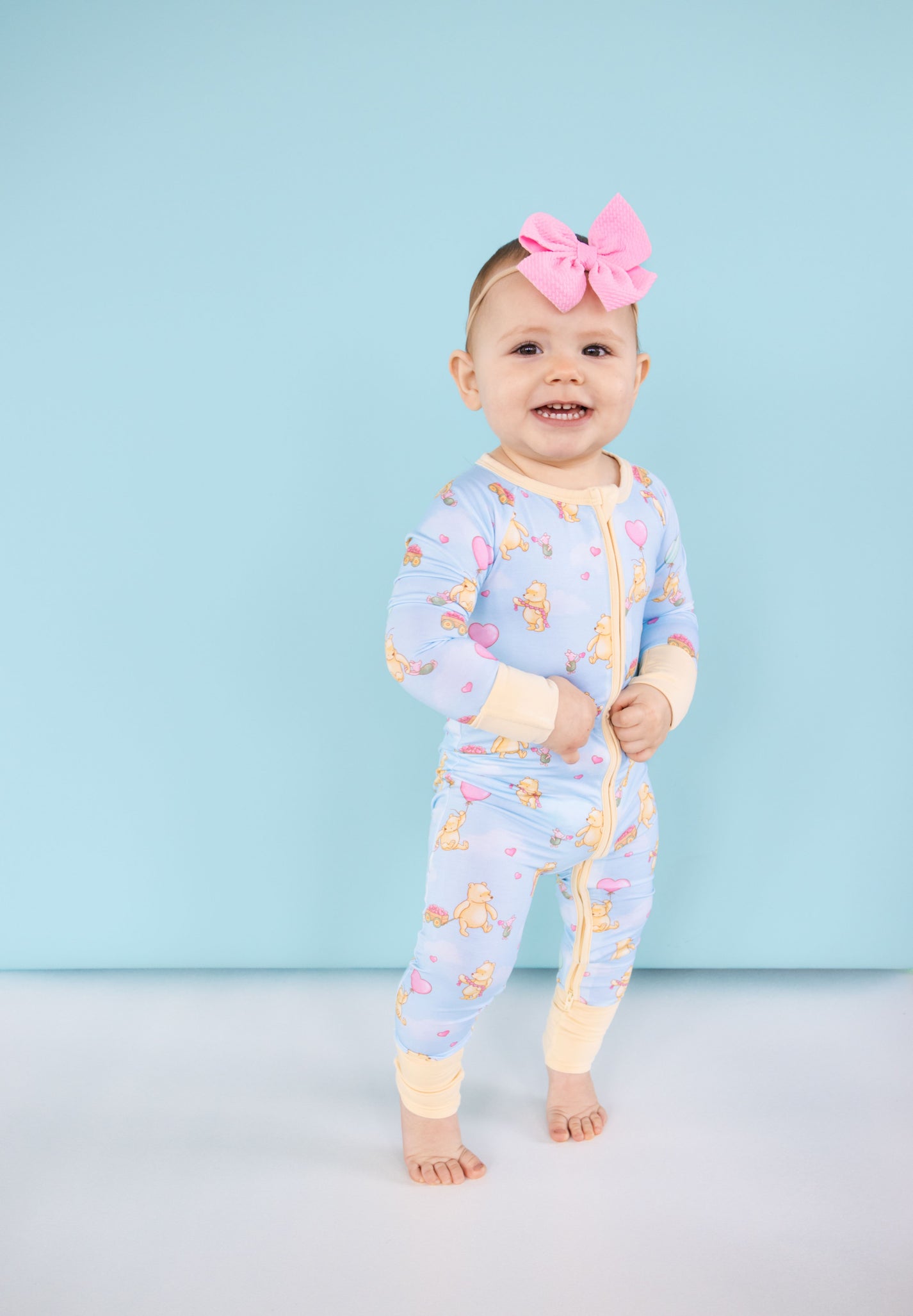 Friends Forever Zip Romper – Dreamy Bamboo