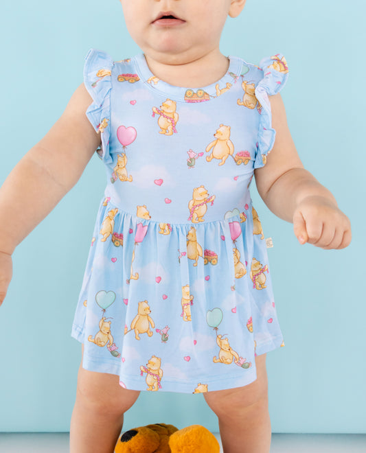 Friends Forever Twirl Dress with bodysuit